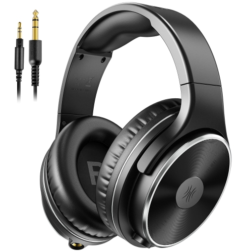 Casque d'écoute Hi-Fi avec fil de OneOdio avec haut-parleurs 50&nbsp;mm-haute résolution-Noir