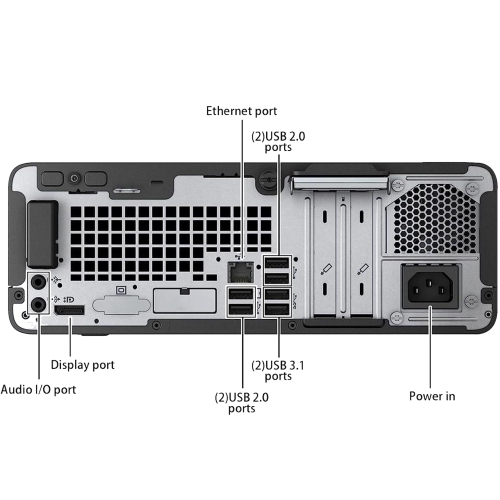 Refurbished (Good) - HP ProDesk 400 G5 SFF High Performance