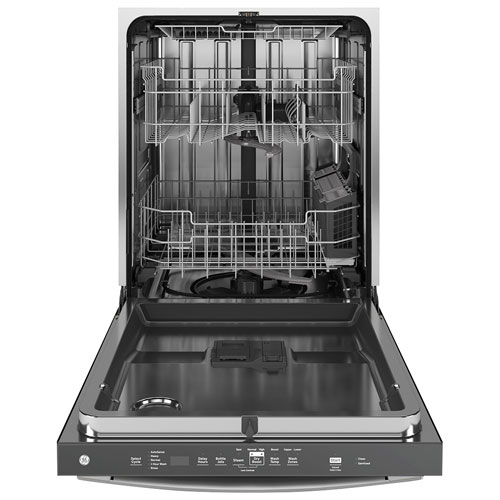 GE 24" 45dB Built-In Dishwasher with Third Rack (GDT670SYVFS) - Stainless Steel
