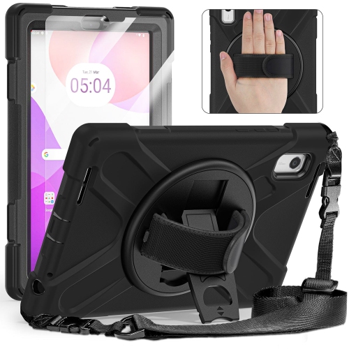 SaharaCase - Protection Hand Strap Series Case for Lenovo Tab M9 - Black