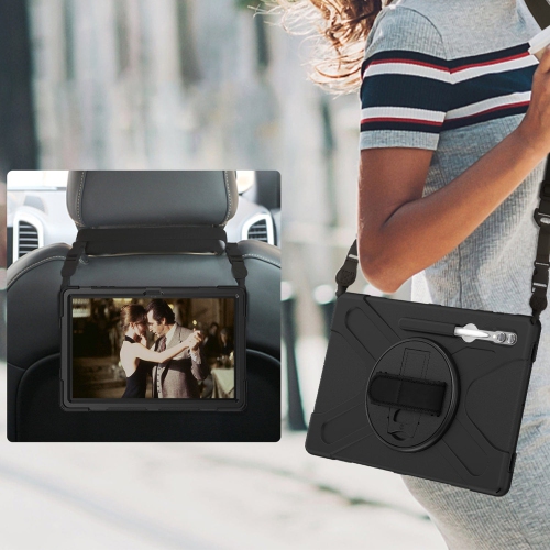 SaharaCase - DEFENSE-X Series Case for Samsung Galaxy Tab S10 Ultra, Tab S9 Ultra, and Tab S8 Ultra - Black