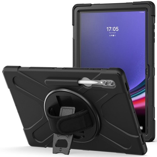 SaharaCase - DEFENSE-X Series Case for Samsung Galaxy Tab S10+, Tab S9+, Tab S9 FE+, and Tab S8+ - Black