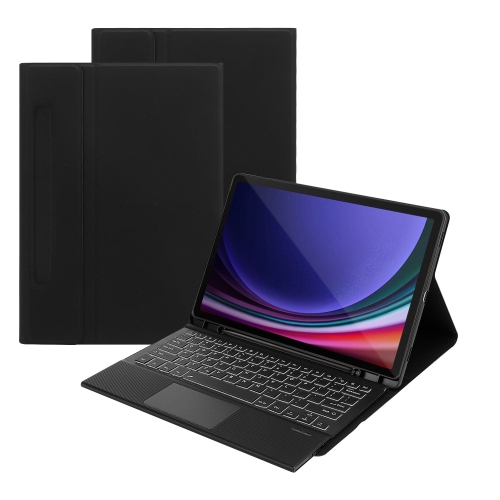 SaharaCase - Keyboard Case with TrackPad for Samsung Galaxy Tab S9 - Black