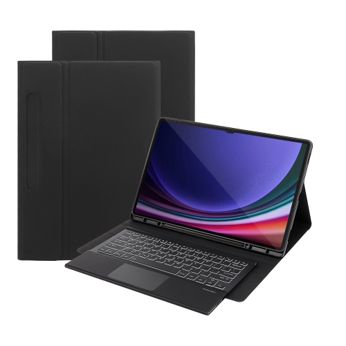 SaharaCase - Keyboard Case with TrackPad for Samsung Galaxy Tab S10 Ultra and Tab S9 Ultra - Black