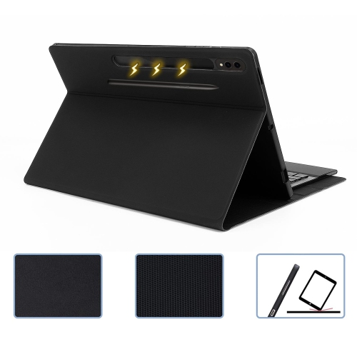 SaharaCase - Keyboard Case with TrackPad for Samsung Galaxy Tab S10 Ultra and Tab S9 Ultra - Black