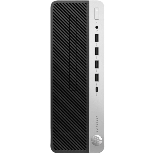 Refurbished - Desktop PC HP EliteDesk 705 G4 SFF Business Computer (A10-9700/ 32GB RAM/ 512GB SSD/ Windows 10 Pro) AMD Processor - Black/Silver