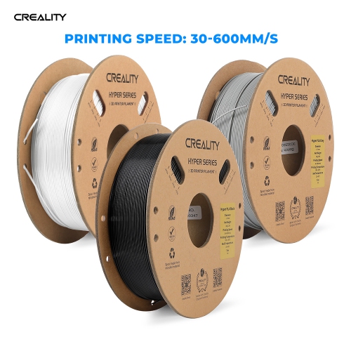 Série Hyper : Filament d'imprimante 3D haute vitesse, 1 kg/bobine  (2,2 lb) (BLANC)