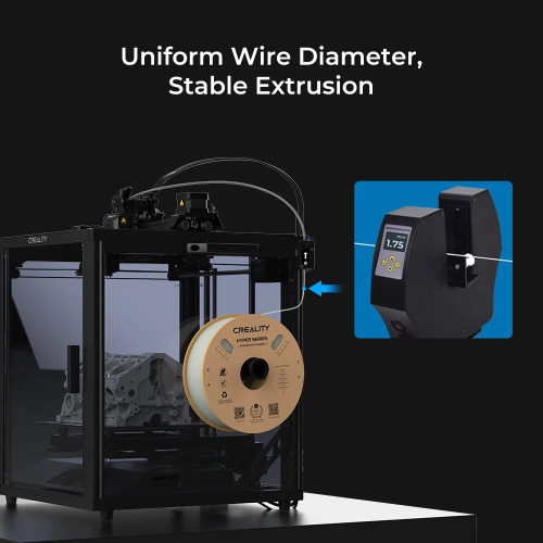 Série Hyper : Filament d’imprimante 3D haute vitesse, 1 kg/bobine (BLANC)