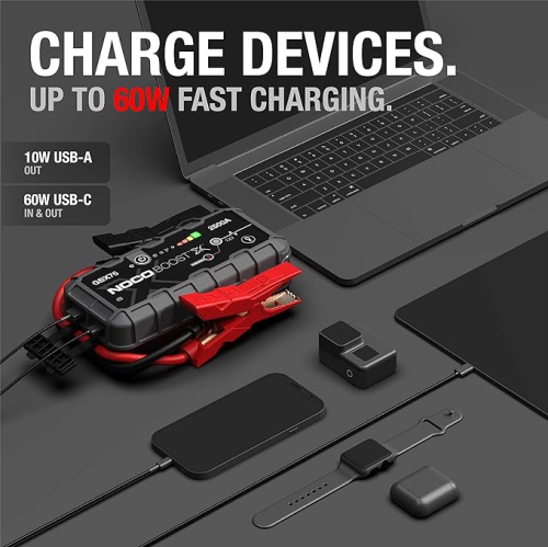 NOCO Boost X GBX75 2500A 12V UltraSafe Portable Lithium Jump Starter
