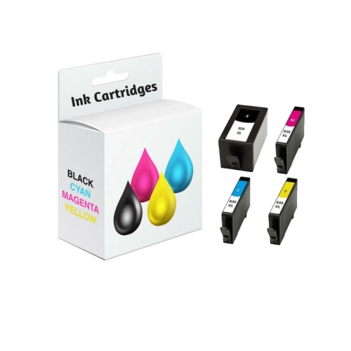 MAX SAVING  1 Set Compatible Ink / Inkjet Cartridge High Yield Forhp 934Xl & 935Xl C/m/y Inkjet Cartridges Combo (Bk/c/m/y) for Use In Officejet