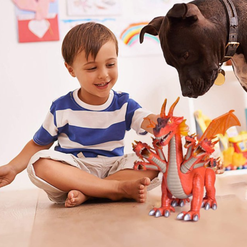 Fun Little Toys F-366 7 Headed Dragon With Light & Sound