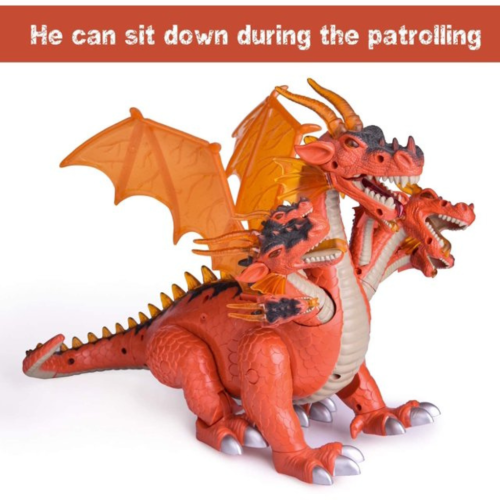 Fun Little Toys F-366 7 Headed Dragon With Light & Sound