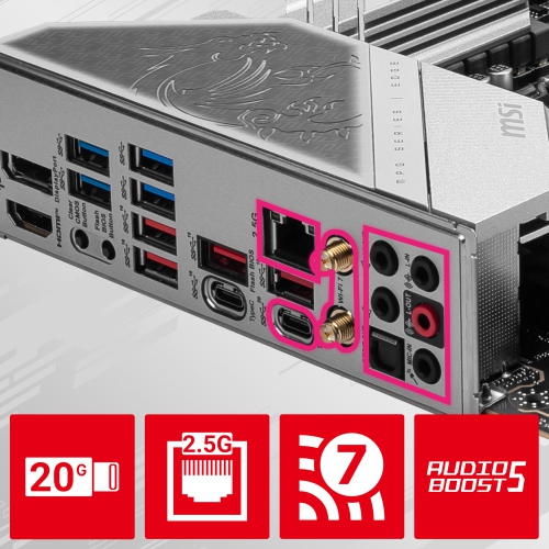 MSI MPG Z790 EDGE TI MAX WIFI Gaming Motherboard