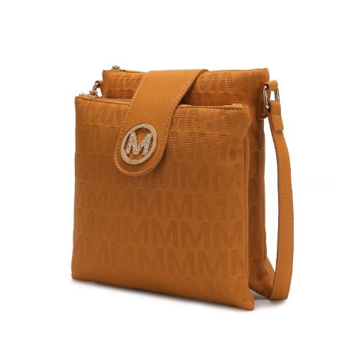 MKF Collection Marietta M Signature Crossbody Handbag by Mia K