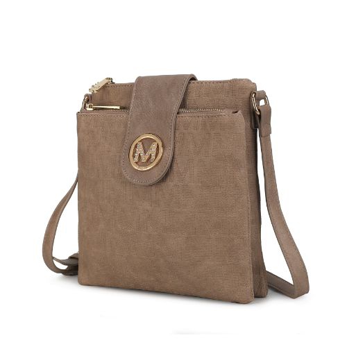 MKF Collection Marietta M Signature Crossbody Handbag by Mia K