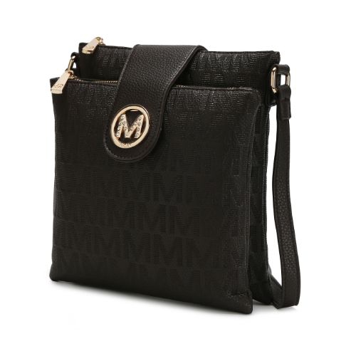 MKF Collection Marietta M Signature Crossbody Handbag by Mia K