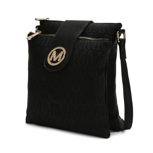 MKF Collection Marietta M Signature Crossbody Handbag by Mia K