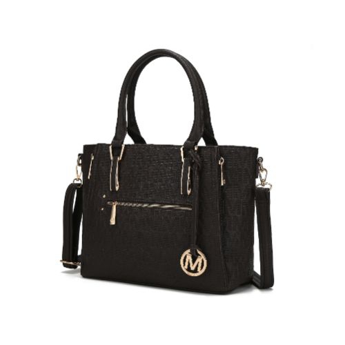 MKF Collection Cairo M Signature Satchel Handbag Multi Pockets by Mia K