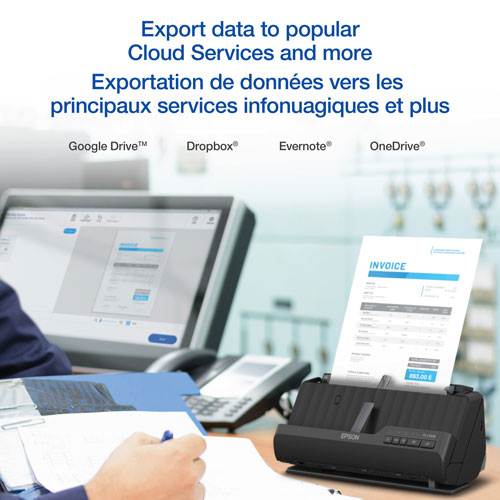 Epson WorkForce ES-C320W Wireless Document Scanner