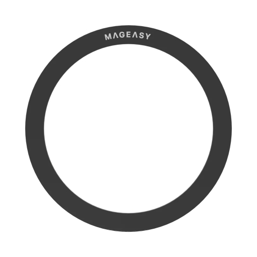 SWITCHEASY  Mageasy Hoop Magsafe Ring In Black