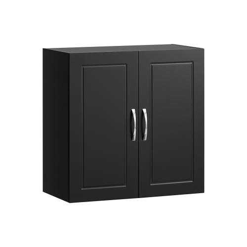 SOBUY  Frg231-Sch Double Doors Home Kitchen Bathroom Wall Cabinet Wall Storage Cabinet Unit