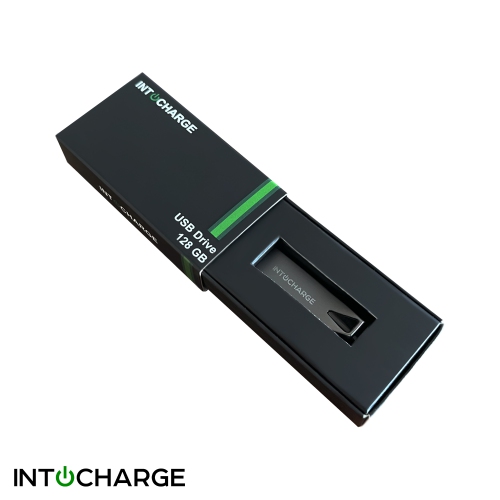 Clé USB 128 Go préconfigurée d'IntoCharge pour caméra de tableau de bord Tesla et mode Sentry compatible avec les modèles 3/y/S/X.