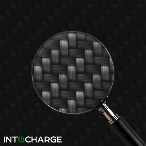 IntoCharge Real Carbon Fiber Cover for Tesla Door Handle | Stylish Exterior Accessories with Anti-Scratch Technology | Model 3 & Model Y