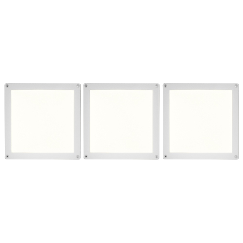 BAZZ 3 Pack Linkable Integrated LED Light Panels, U17343WH