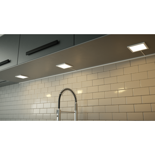 BAZZ 3 Pack Linkable Integrated LED Light Panels, U17343WH