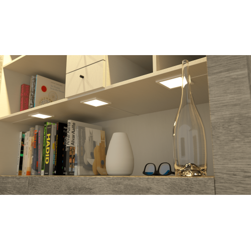 BAZZ 3 Pack Linkable Integrated LED Light Panels, U17343WH