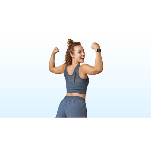 Montre GPS Bip 5 d'Amazfit avec moniteur de fréquence cardiaque - Rose