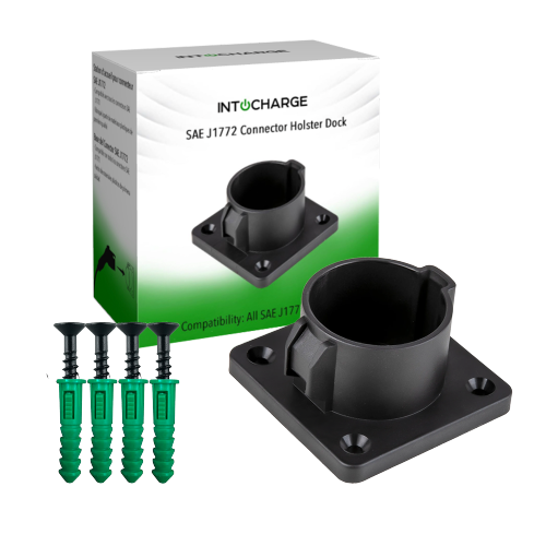 IntoCharge – Support à embout de qualité supérieure pour connecteur SAE J1772
