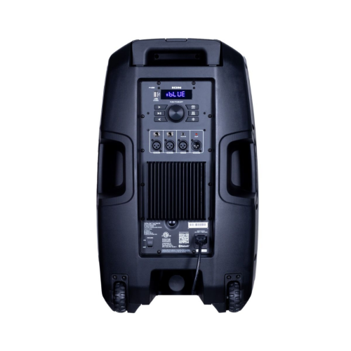 Refurbished Total PA™ Ultimate High-Power Speaker System with Premium Wide Sound, Ultimate Bass™ and Edge-Glow™ Lights with 2 microphones included