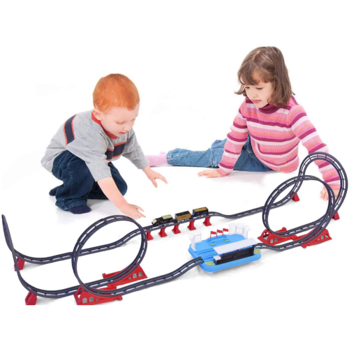 Fun Little Toys F-532 78 Pcs The Train On Track To The Ancient Era