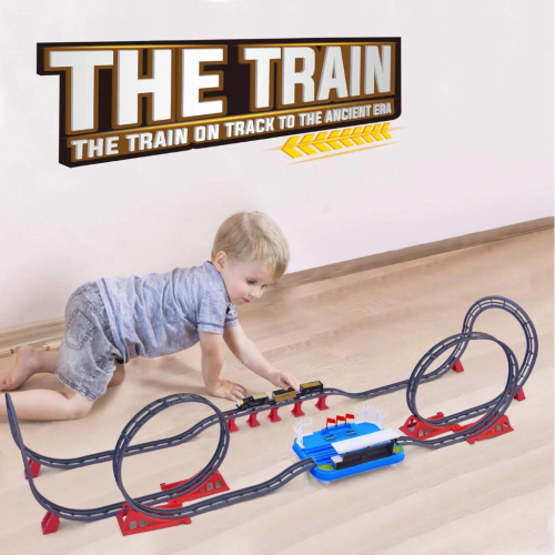 Fun Little Toys F-532 78 Pcs The Train On Track To The Ancient Era