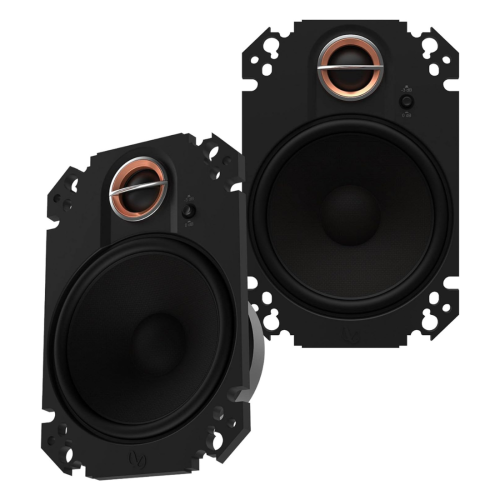 INFINITY  Kappa 463Xf 4" X 6" 2-Way 180 Watts Peak 3-Ohms Car Audio Speakers