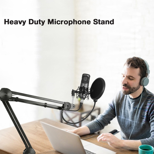 Duramex Heavy Duty Z-Style Keyboard Stand with 360° Swivel wheels 2 with Lock 23.6-35.4" / 60-90cm Adjustable Height and 23.2-40.6" / 59-103cm