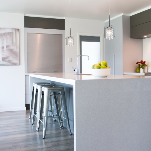 BAZZ 2 Pack Pendants with Clear Round Glass Shades and Glass Beads, Ceiling Light Fixture Bulbs Included, PR3811EL