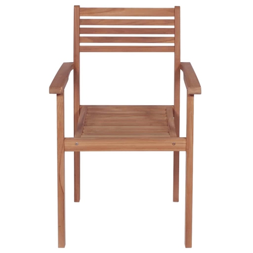 vidaXL Garden Chairs 2 pcs with Taupe Cushions Solid Teak Wood