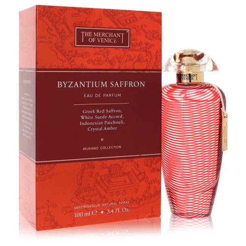 FRAGRANCEX  Byzantium Saffron By The Merchant Of Venice Eau De Parfum Spray (Unisex) 3.4 OZ for Women