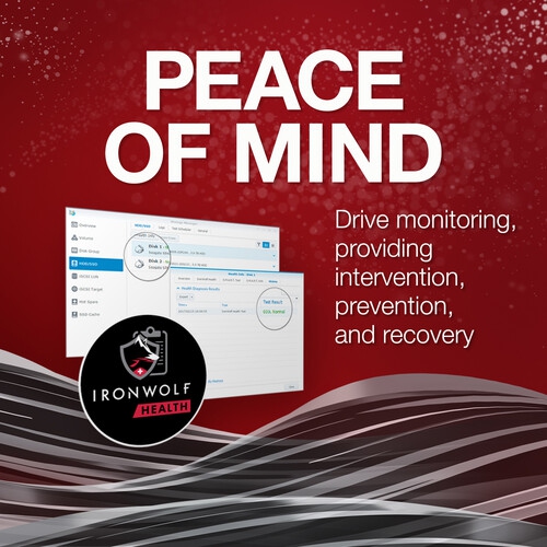 Seagate IronWolf Pro 4TB Enterprise NAS Internal HDD Hard Drive – CMR 3.5 Inch SATA 6Gb/s 7200 RPM 256MB Cache for RAID Network Attached Storage - FFP
