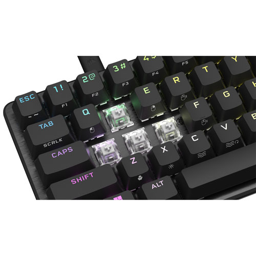 Corsair K65 Pro Mini RGB Backlit Mechanical OPX Optical Switches 65% Gaming Keyboard