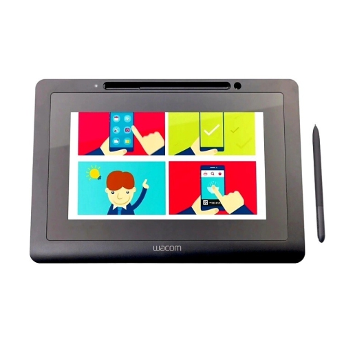 Remis à neuf - tablette graphique interactive à stylet HD intégrale de 10,1 po DTU-1141 B de Wacom