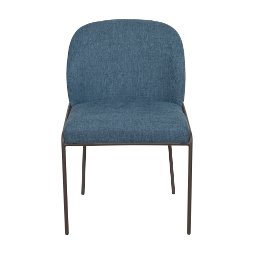 CORLIVING  Blakeley High Back Modern Upholstered Dining Chairs With Metal Legs, Set Of 2 Was nervous buying dining chairs online but I was pleasantly surprised at how amazing the quality is! 