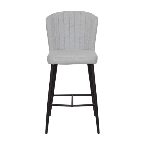 CorLiving Jasper Channel Tufted Barstool