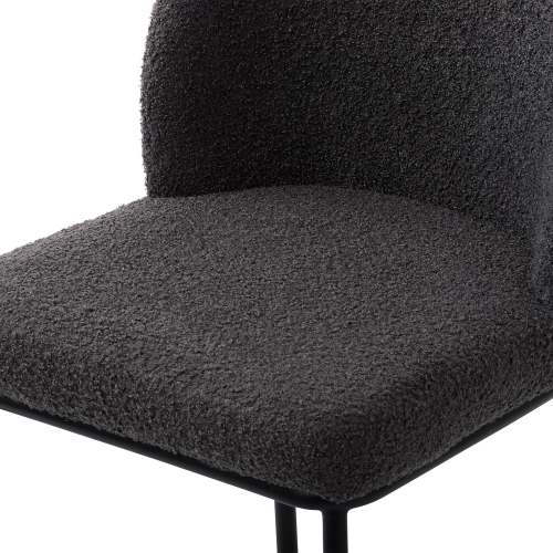 CorLiving Luxury Boucle Bar Stools, Set of 2