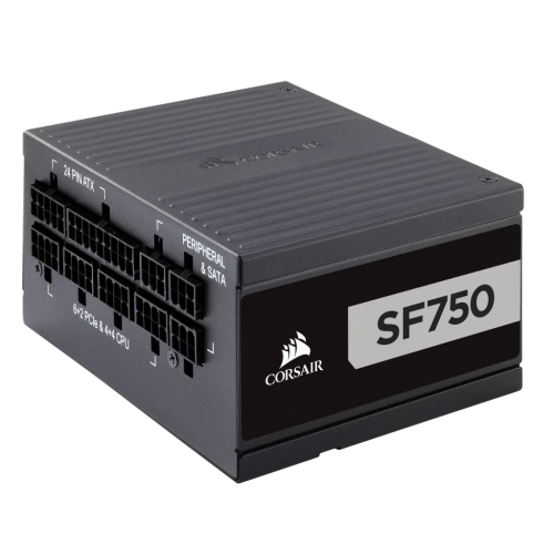 Corsair SF Series, SF750, 750 Watt, SFX, 80+ Platinum Certified, Fully Modular Power Supply