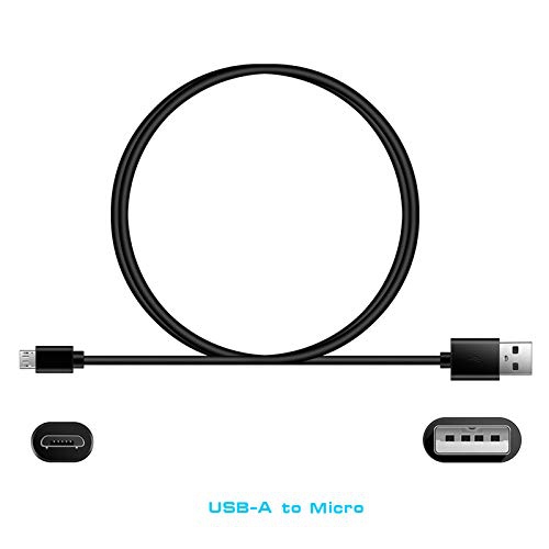 Speaker Charger Cord Compatible Sony/Bose/UE/Beats JBL Bluetooth Speaker Power Supply Cord Line, Micro USB Charger Cable 3FT