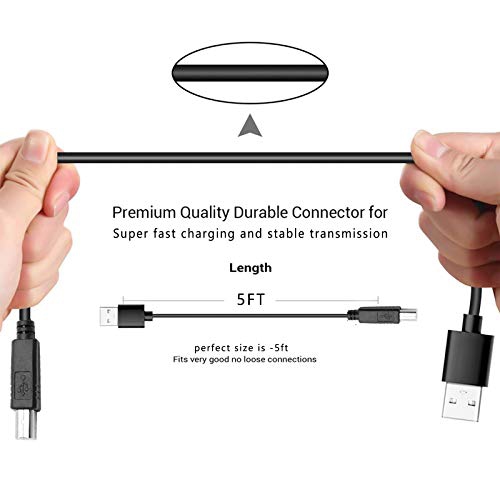 Replacement USB Cable Power Cord for Blue Snowball MIC Microphone