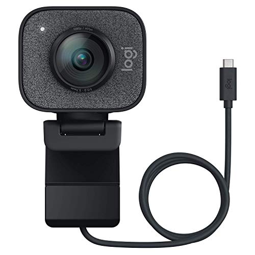 Caméra Web HD 1080P StreamCam Graphite pour diffusion en continu 60 images/s
